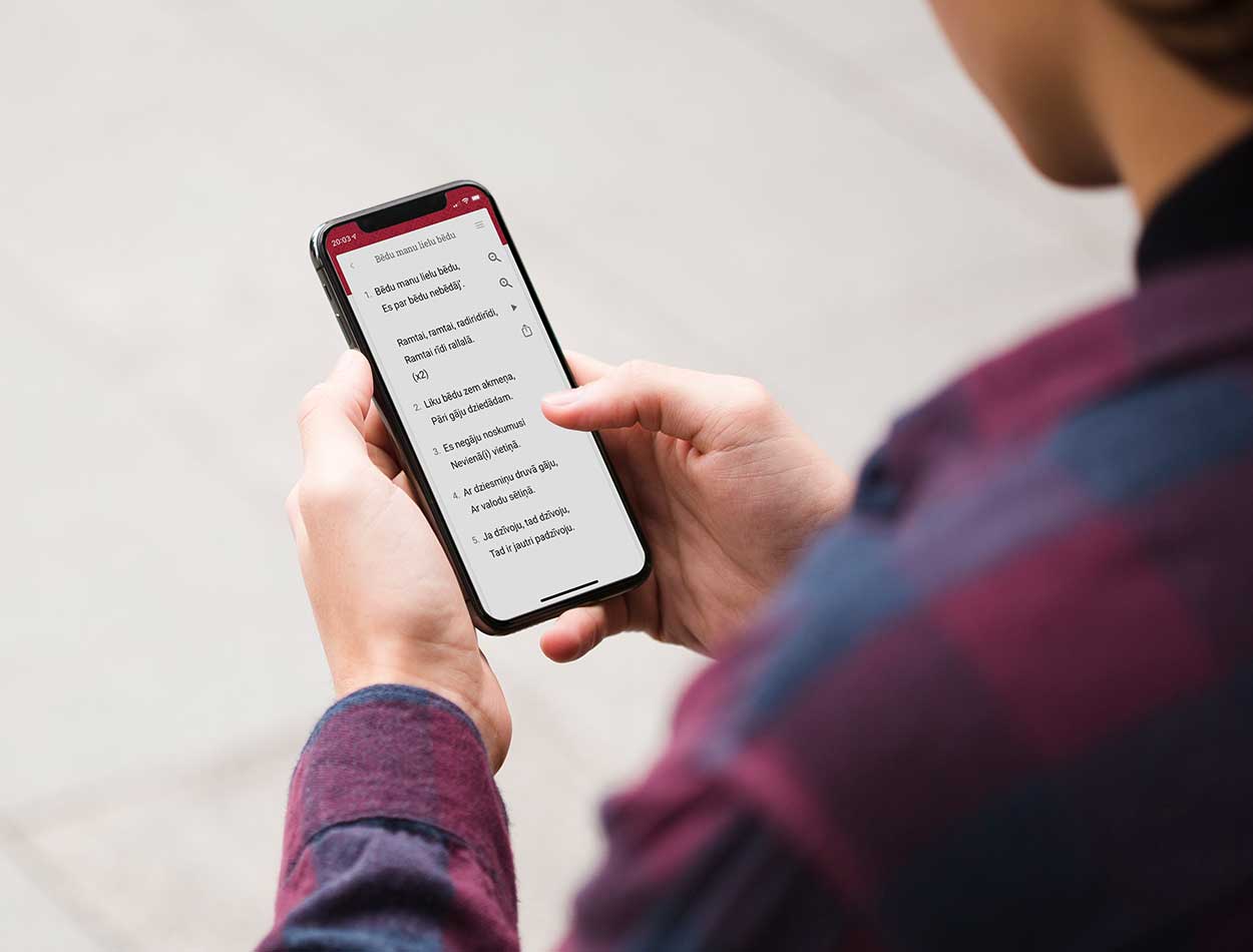 Latvian Apps - Tautasdziesmas